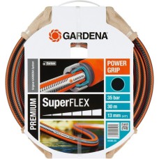 GARDENA Premium SuperFLEX Schlauch 13mm (1/2")(grau/orange, 30 Meter)