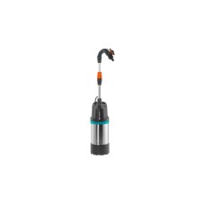 GARDENA Regenfasspumpe 4700/2 inox automatic, Tauch- / Druckpumpe(schwarz/edelstahl, 550 Watt)