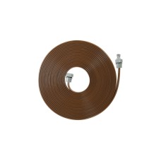 GARDENA Schlauch-Regner, mit Anschlüssen, Sprinklersystem(braun, 15 Meter)