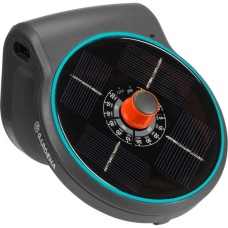 GARDENA Solar-Bewässerung AquaBloom Set, Bewässerungssteuerung(grau, für bis zu 20 Pflanzen)
