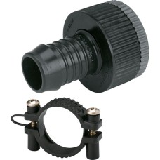 GARDENA Sprinkler-Hahnanschluss 19mm (3/4“), Hahnstück(schwarz)