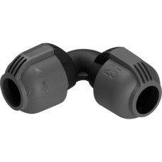 GARDENA Sprinklersystem L-Stück 25mm, Verbindung(schwarz/grau)