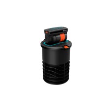 GARDENA Sprinklersystem Versenk-Viereckregner OS 140(schwarz/orange)