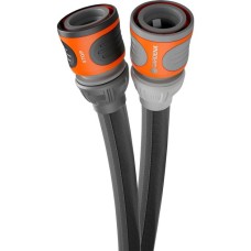 GARDENA Textilschlauch Liano Life 1/2", 10 Meter(dunkelgrau, Modell 2023)