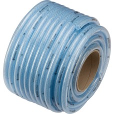GARDENA Transparent-Schlauch mit Gewebe 13 x 3,5mm(transparent, 50 Meter)