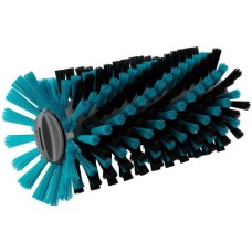 GARDENA Walzenbürste Medium, für Akku-Multi-Reiniger AquaBrush, Waschbürste(grau/türkis, für sensible Oberflächen)