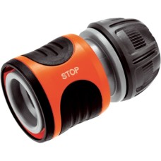 GARDENA Wasserstop 13mm (1/2") - 15mm (5/8"), Schlauchstück(grau/orange)