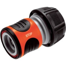 GARDENA Wasserstop 19mm (3/4"), Schlauchstück(grau/orange)