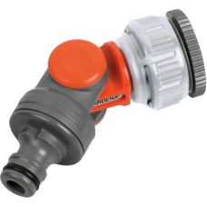 GARDENA Winkelhahnstückfür G 3/4", G 1“(grau/orange)
