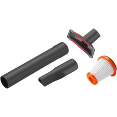 GARDENA Zubehör Set für Outdoor Handsauger EasyClean Li, Düse(schwarz, 4-teilig)