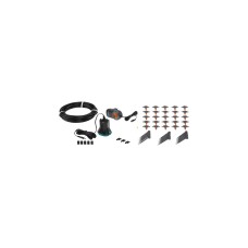 GARDENA city gardening Vollautomatische Blumenkasten-Bewässerung 1407-20, Bewässerungssteuerung(grau/schwarz, 43-teilig)