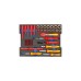 GEDORE VDE Werkzeugsortiment Hybrid, 53-teilig, Werkzeug-Set(rot/gelb, in L-BOXX 136)