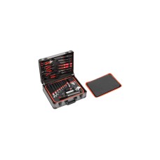 GEDORE red Universalsatz ALLROUND im Alukoffer, 138-teilig, Werkzeug-Set(mit Umschalt-Knarre, SW 8mm - 24mm)