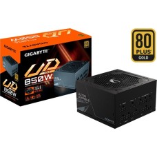 GIGABYTE GP-UD850GM PG5 850W rev.2.0, PC-Netzteil(schwarz, 3x PCIe, Kabel-Management, 850 Watt)