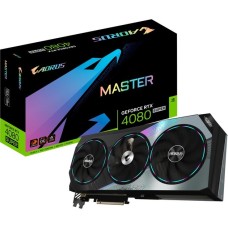 GIGABYTE GeForce RTX 4080 SUPER MASTER 16G, Grafikkarte(DLSS 3, 3x DisplayPort, 1x HDMI 2.1)