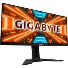 GIGABYTE M34WQ, Gaming-Monitor(86 cm (34 Zoll), schwarz, WQHD, IPS, HDR, AMD Free-Sync, 144Hz Panel)