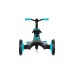 GLOBBER Dreirad Explorer 2 in 1, Kinderfahrzeug(türkis/grau)