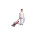 GLOBBER Elite Deluxe mit Leuchtrollen, Scooter(rot, Outlet)