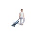 GLOBBER Elite Deluxe mit Leuchtrollen, Scooter(blau)