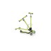 GLOBBER Elite Deluxe mit Leuchtrollen, Scooter(hellgrün)