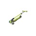 GLOBBER Elite Deluxe mit Leuchtrollen, Scooter(hellgrün)