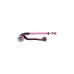 GLOBBER Elite Deluxe mit Leuchtrollen, Scooter(pink/schwarz)