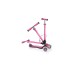 GLOBBER Elite Deluxe mit Leuchtrollen, Scooter(pink/schwarz)