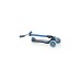 GLOBBER Elite Prime mit Leuchtrollen und Flashlight, Scooter(blau/schwarz)
