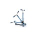 GLOBBER Elite Prime mit Leuchtrollen und Flashlight, Scooter(blau/schwarz)