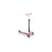 GLOBBER Go-Up Foldable Lights, Scooter(pink)