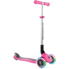 GLOBBER Primo Lights mit Leuchtrollen, Scooter(pink)