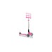 GLOBBER Primo Lights mit Leuchtrollen, Scooter(pink)