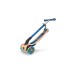 GLOBBER Primo Wood mit Leuchtrollen, Scooter(blau/holz)