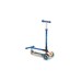 GLOBBER Primo Wood mit Leuchtrollen, Scooter(blau/holz)