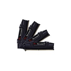 G.Skill DIMM 128 GB DDR4-2666 (4x 32 GB) Quad-Kit, Arbeitsspeicher(schwarz, F4-2666C19Q-128GVK, Ripjaws V, INTEL XMP)