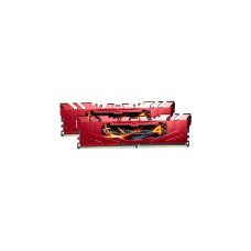 G.Skill DIMM 16 GB DDR4-2666 (2x 8 GB) Dual-Kit, Arbeitsspeicher(rot, F4-2666C15D-16GRR, Ripjaws 4, INTEL XMP)
