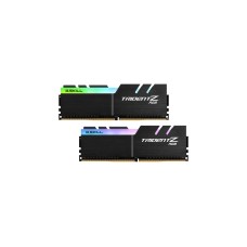 G.Skill DIMM 16 GB DDR4-3200 (2x 8 GB) Dual-Kit, Arbeitsspeicher(F4-3200C14D-16GTZR, Trident Z RGB, INTEL XMP)