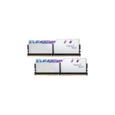 G.Skill DIMM 16 GB DDR4-3200 (2x 8 GB) Dual-Kit, Arbeitsspeicher(silber, F4-3200C16D-16GTRS, Trident Z Royal, INTEL XMP)