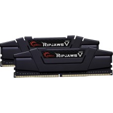 G.Skill DIMM 16 GB DDR4-3200 (2x 8 GB) Dual-Kit, Arbeitsspeicher(grau, F4-3200C16D-16GVGB, Ripjaws V, INTEL XMP)