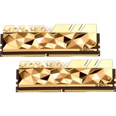 G.Skill DIMM 16 GB DDR4-3600 (2x 8 GB) Dual-Kit, Arbeitsspeicher(gold, F4-3600C14D-16GTEGA, Trident Z Royal Elite, INTEL XMP)