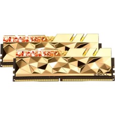 G.Skill DIMM 16 GB DDR4-3600 (2x 8 GB) Dual-Kit, Arbeitsspeicher(gold, F4-3600C16D-16GTEGC, Trident Z Royal Elite, INTEL XMP)