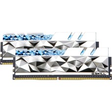 G.Skill DIMM 16 GB DDR4-3600 (2x 8 GB) Dual-Kit, Arbeitsspeicher(silber, F4-3600C16D-16GTESC, Trident Z Royal Elite, INTEL XMP)