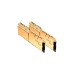 G.Skill DIMM 16 GB DDR4-3600 (2x 8 GB) Dual-Kit, Arbeitsspeicher(gold, F4-3600C18D-16GTRG, Trident Z Royal, INTEL XMP)