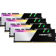 G.Skill DIMM 16 GB DDR4-4000 (2x 8 GB) Dual-Kit, Arbeitsspeicher(schwarz/silber, F4-4000C14D-16GTZN, Trident Z Neo, INTEL XMP)