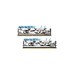 G.Skill DIMM 16 GB DDR4-4000 (2x 8 GB) Dual-Kit, Arbeitsspeicher(silber/weiß, F4-4000C14D-16GTES, Trident Z Royal Elite, INTEL XMP)
