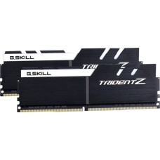 G.Skill DIMM 16 GB DDR4-4133 (2x 8 GB) Dual-Kit, Arbeitsspeicher(schwarz/weiß, F4-4133C19D-16GTZKW, Trident Z, INTEL XMP)