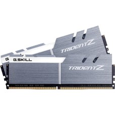 G.Skill DIMM 16 GB DDR4-4400 (2x 8 GB) Dual-Kit, Arbeitsspeicher(silber/weiß, F4-4400C19D-16GTZSW, Trident Z, INTEL XMP)