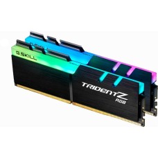 G.Skill DIMM 16 GB DDR4-4400 (2x 8 GB) Dual-Kit, Arbeitsspeicher(schwarz, F4-4400C18D-16GTZR, Trident Z RGB, INTEL XMP)