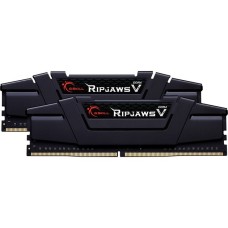 G.Skill DIMM 16 GB DDR4-4600 (2x 8 GB) Dual-Kit, Arbeitsspeicher(schwarz, F4-4600C19D-16GVKE, Ripjaws V, INTEL XMP)