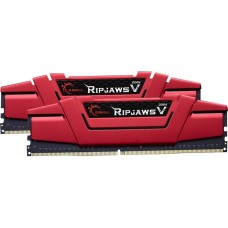 G.Skill DIMM 32 GB DDR4-2133 (2x 16 GB) Dual-Kit, Arbeitsspeicher(rot, F4-2133C15D-32GVR, Ripjaws V, INTEL XMP)